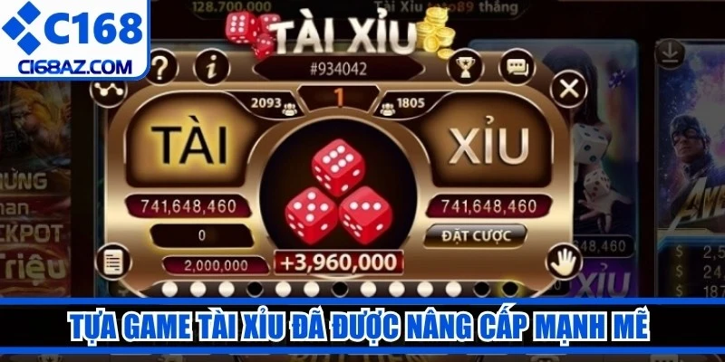 Tựa game tài xỉu đã được nâng cấp mạnh mẽ tại hệ thống casino