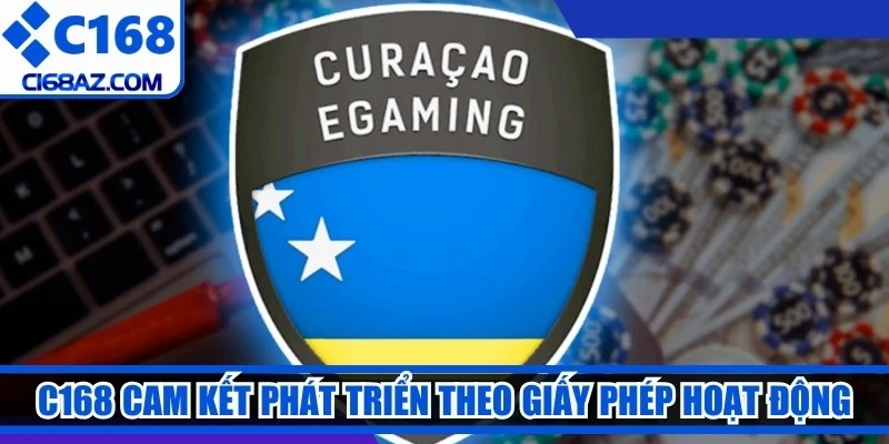 C168 cam kết phát triển theo giấy phép hoạt động