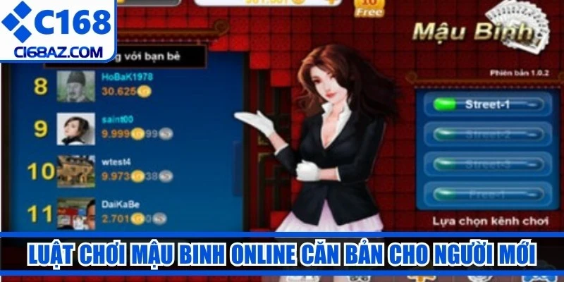 Luật chơi mậu binh online căn bản cho người mới dễ nắm bắt