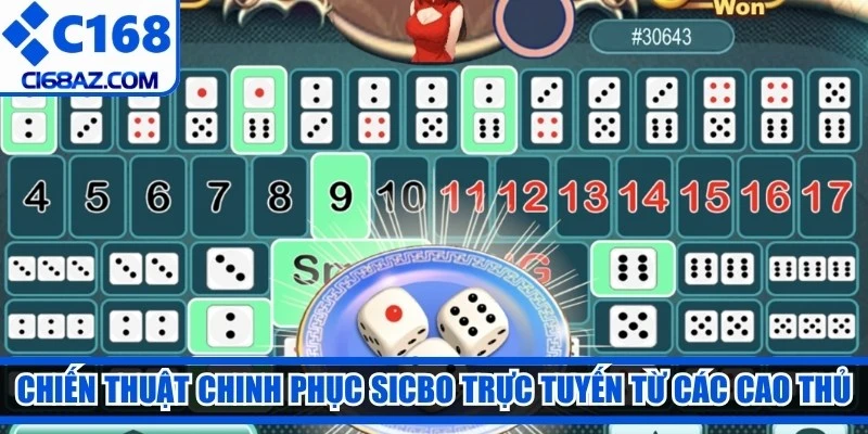 Chiến thuật chinh phục sicbo trực tuyến từ các cao thủ
