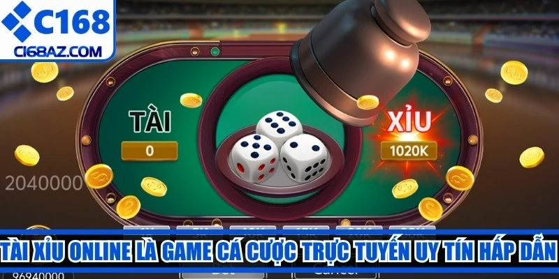 Tài xỉu online là game cá cược trực tuyến uy tín hấp dẫn nhiều người chơi